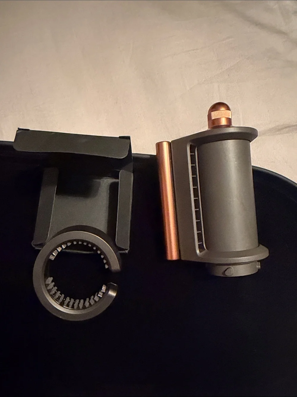 Dyson Airwrap Copper and Gray Styling Barrel Attachments